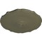 Ekena Millwork Pompeii Ceiling Medallion (Fits Canopies up to 2"), Hand-Painted Spartan Stone, 18 7/8"OD x 1 1/2"P CM18POSSF - alternate 2
